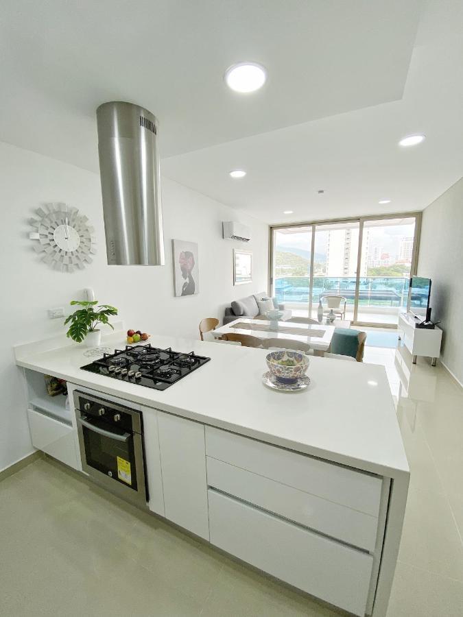 Apartamento Encantador Samaria Club De Playa, 3 Alcobas 6 Personas Playa Privada 산타마르타 외부 사진