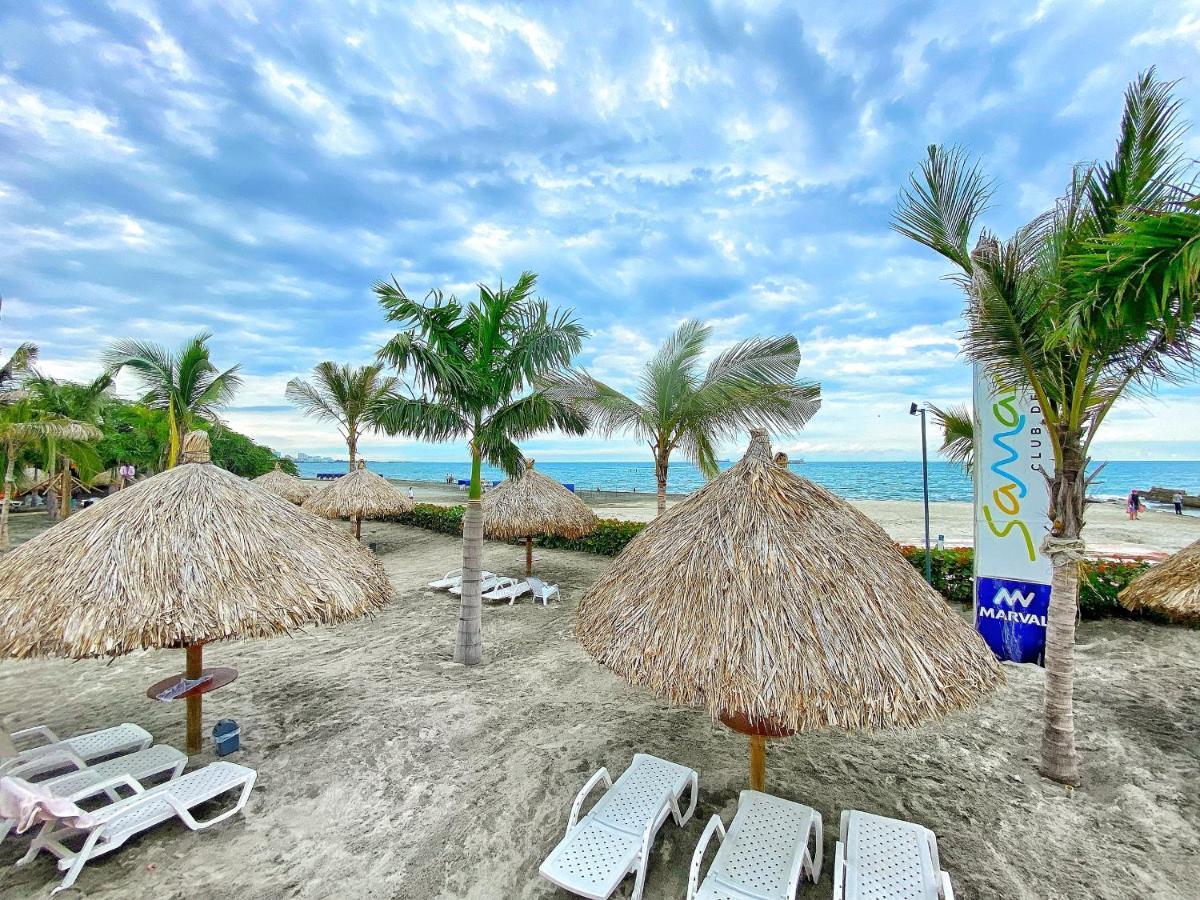 Apartamento Encantador Samaria Club De Playa, 3 Alcobas 6 Personas Playa Privada 산타마르타 외부 사진