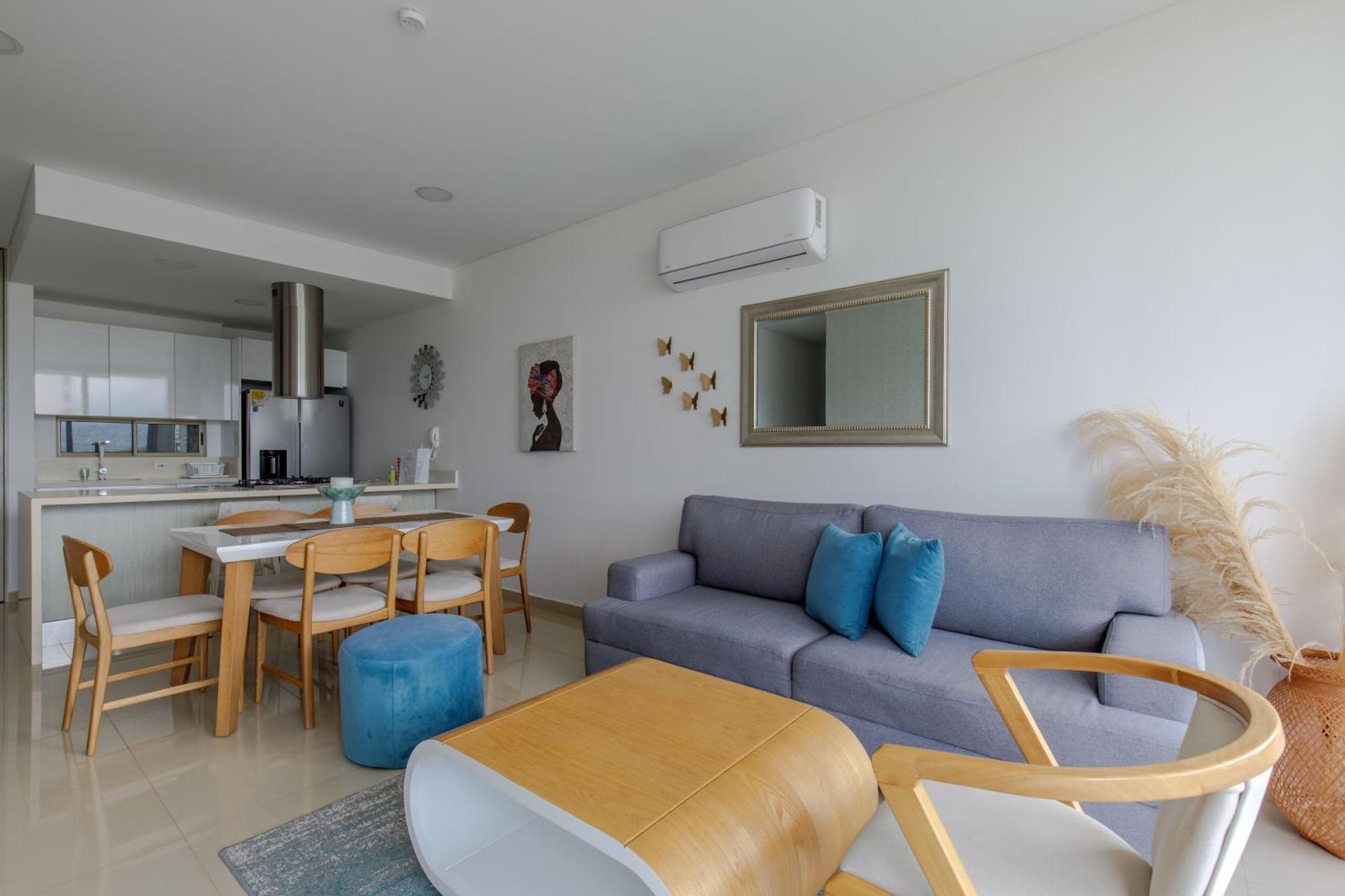 Apartamento Encantador Samaria Club De Playa, 3 Alcobas 6 Personas Playa Privada 산타마르타 외부 사진